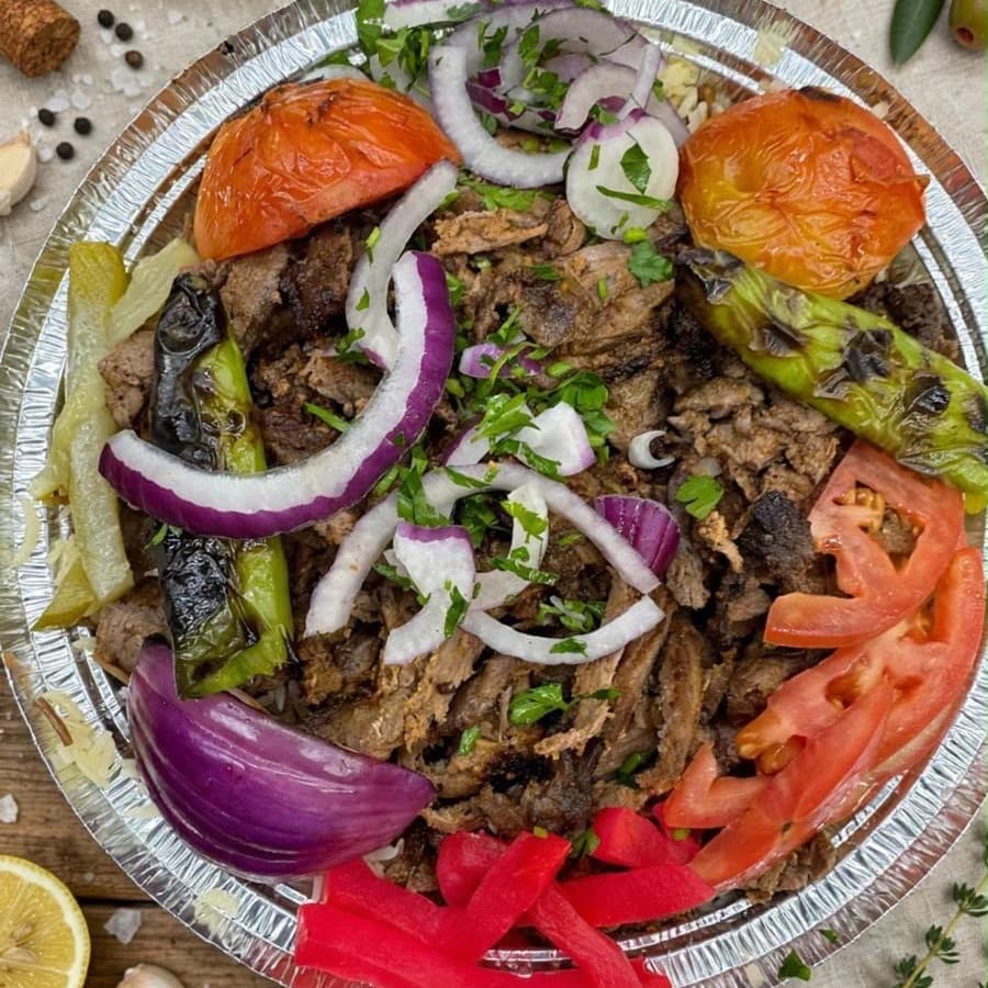 Beef Shawarma Platter